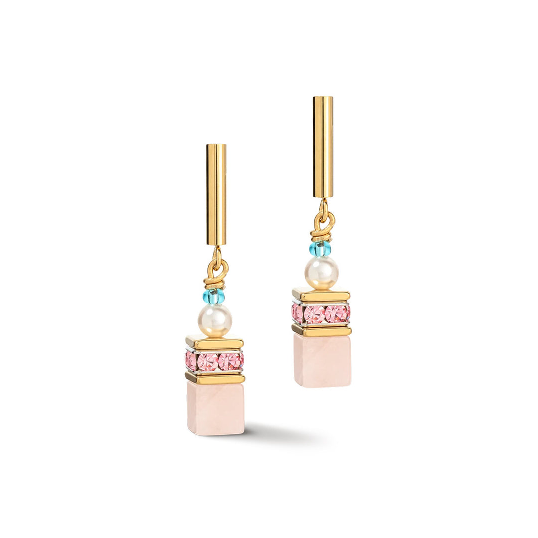Coeur de Lion GeoCube Precious Fusion Pearls Ohrstecker - 5086/21-1522