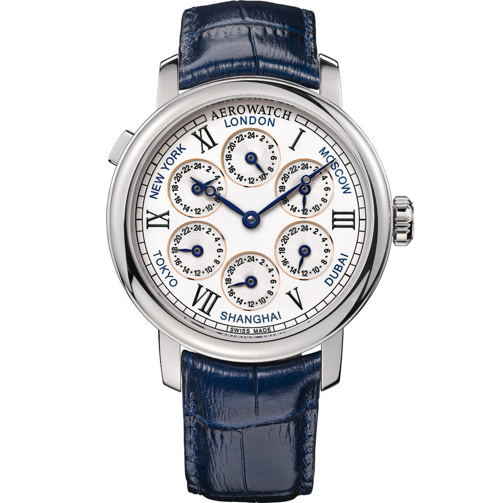 Aerowatch Renaissance 7 Time Zones - A 51974 AA01