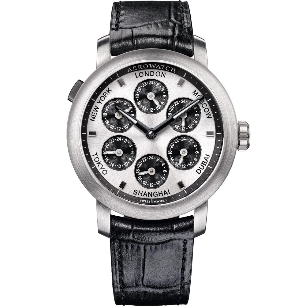 Aerowatch Renaissance 7 Time Zones - A 51974 AA03