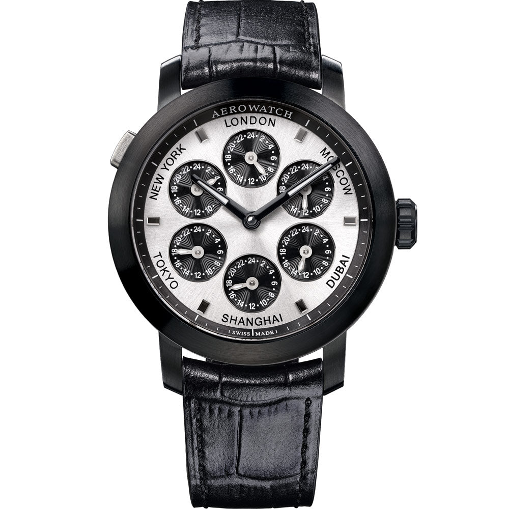 Aerowatch Renaissance 7 Time Zones - A 51974 NO03