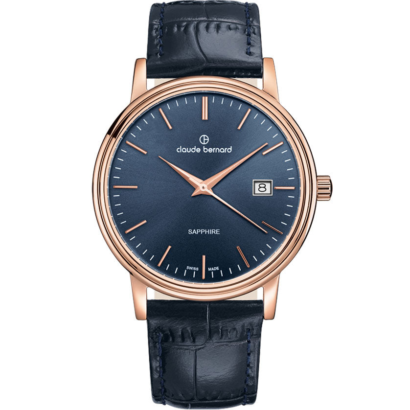 Claude Bernard Classic Date - 53009 37R BUIR