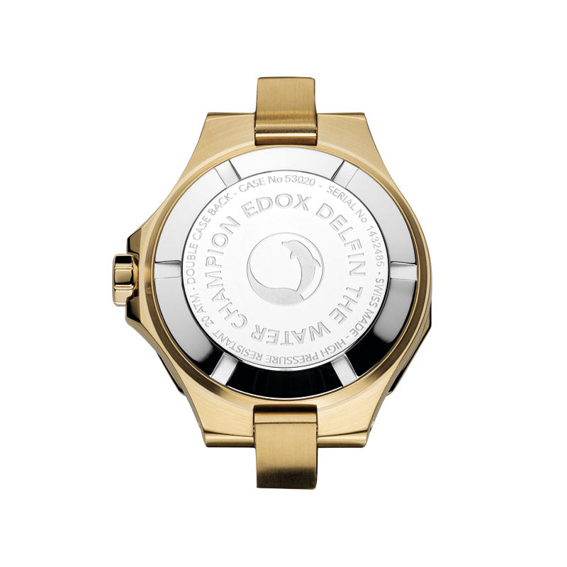 Edox Delfin Diver Date Lady - 53020 37JC NADD