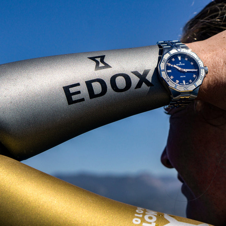 Edox Delfin Diver Date Lady - 53020 3M BUDDR