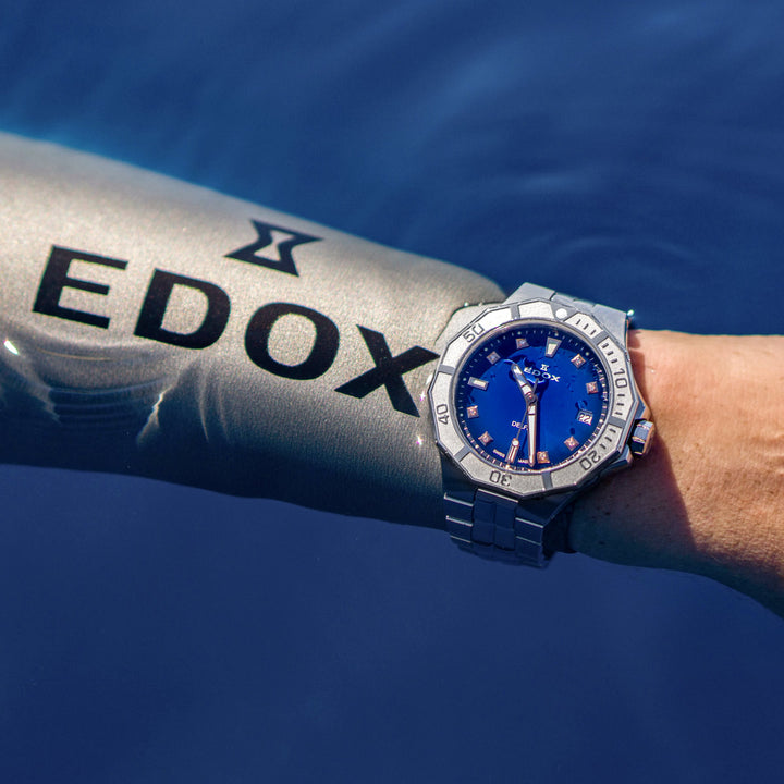 Edox Delfin Diver Date Lady - 53020 3M BUDDR