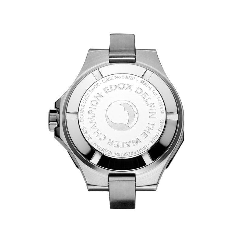 Edox Delfin Diver Date Lady - 53020 3M BUDDR