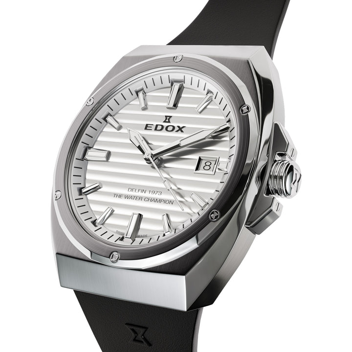 Edox Delfin 1973 Date Gents - 53032 3CA AIN