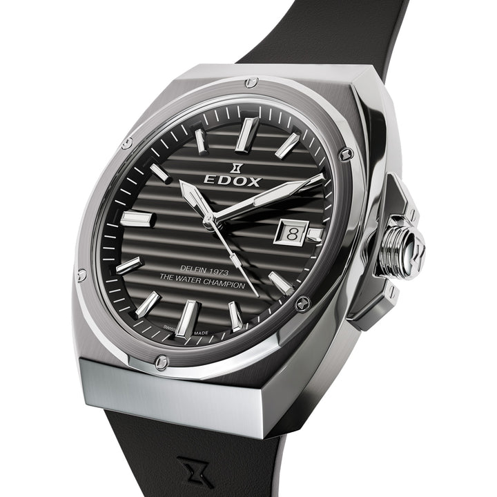 Edox Delfin 1973 Date Gents - 53032 3CA NIN