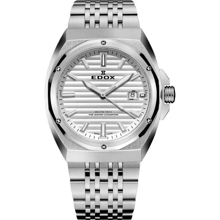 Edox Delfin 1973 Date Gents - 53032 3M AIN
