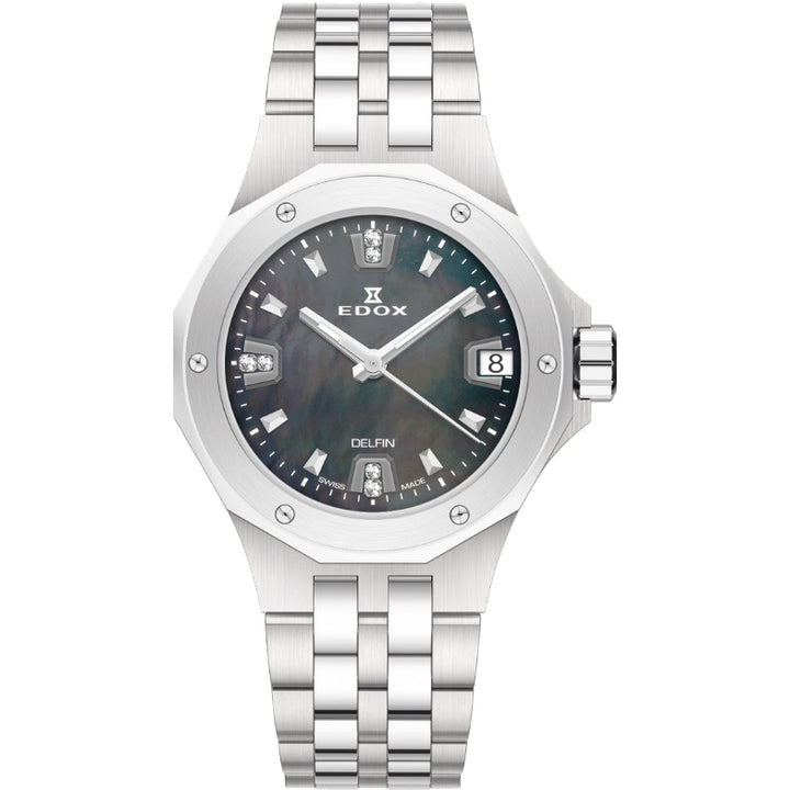 Edox Delfin Diver Date Lady - 53100 3M NANND