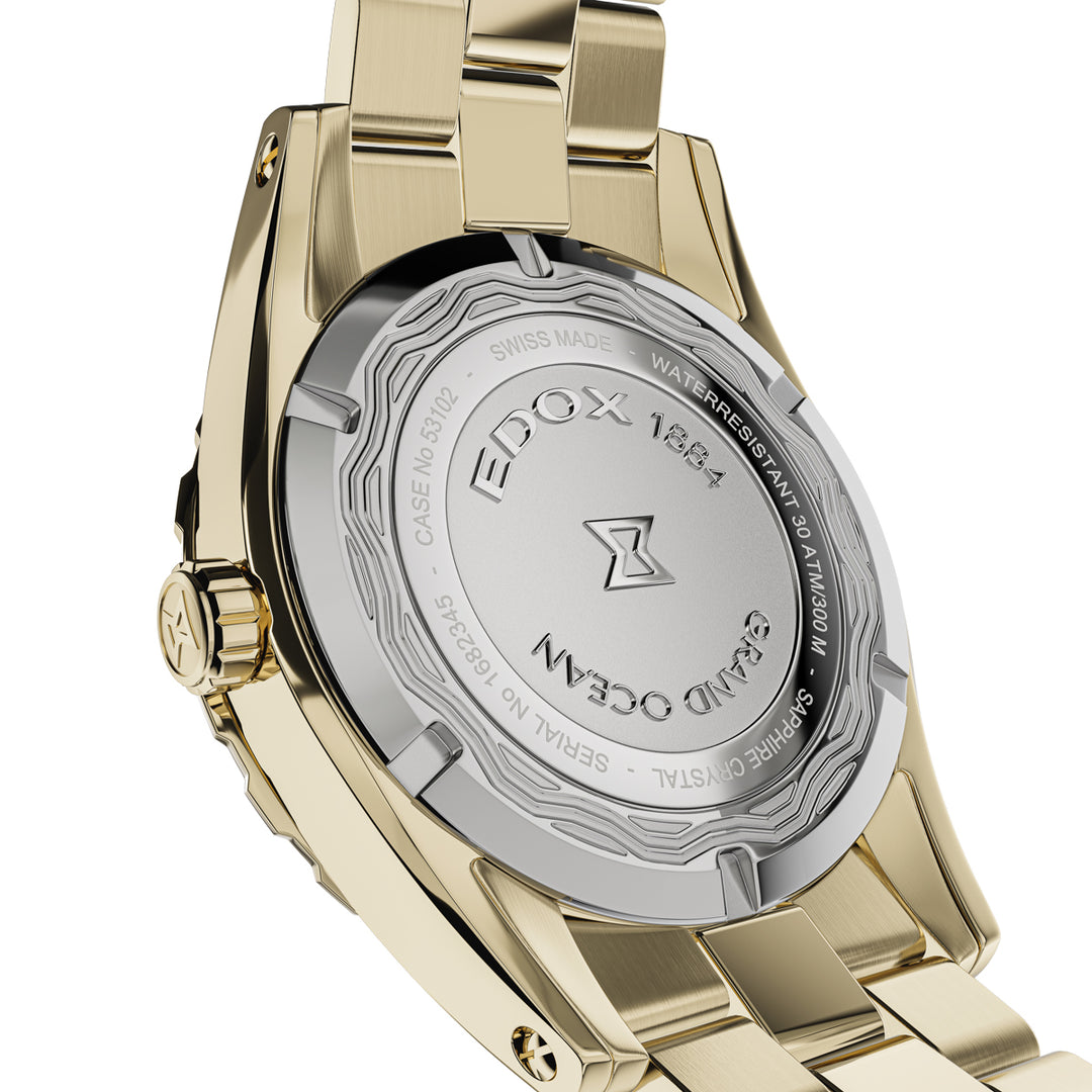Edox Grand Ocean Date Gents - 53102 37JM VID
