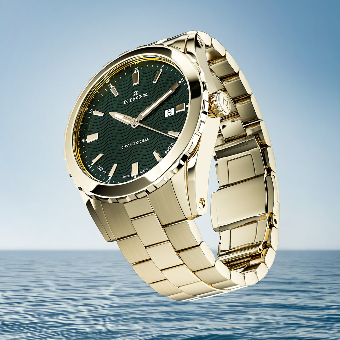 Edox Grand Ocean Date Gents - 53102 37JM VID