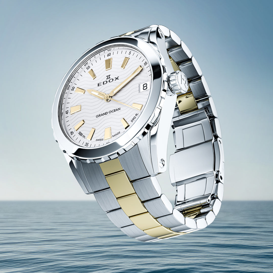 Edox Grand Ocean Date Ladies - 53103 357JM AID