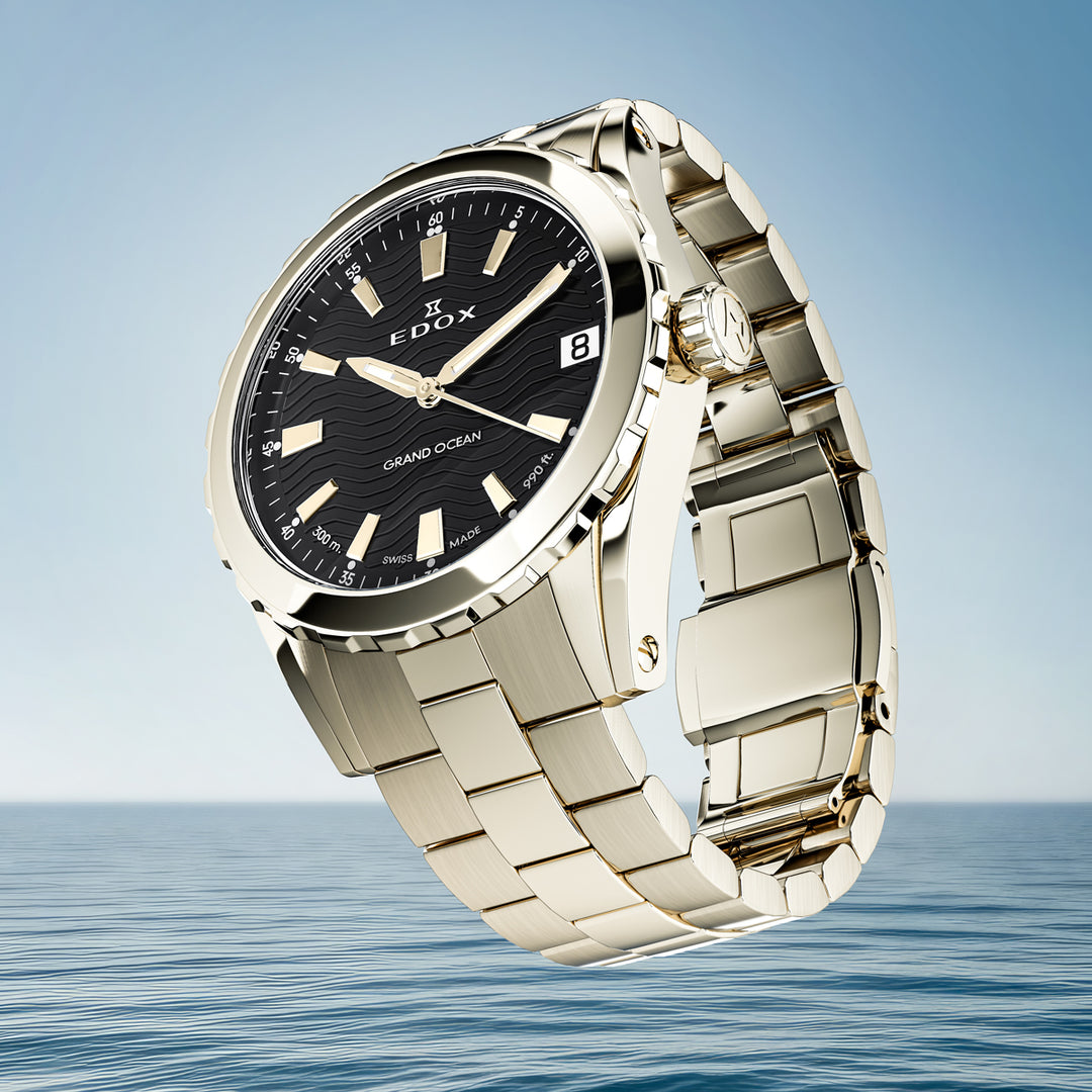 Edox Grand Ocean Date Ladies - 53103 37JM NID