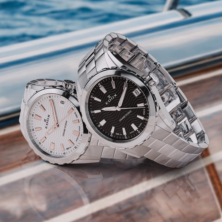 Edox Grand Ocean Date Ladies - 53103 3M NIN