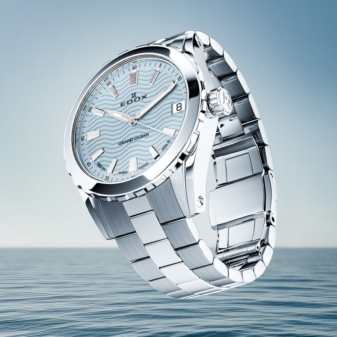 Edox Grand Ocean Date Ladies - 53103 3M BUCN