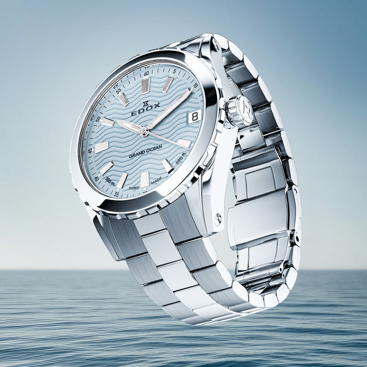 Edox Grand Ocean Date Ladies - 53103 3M BUCN