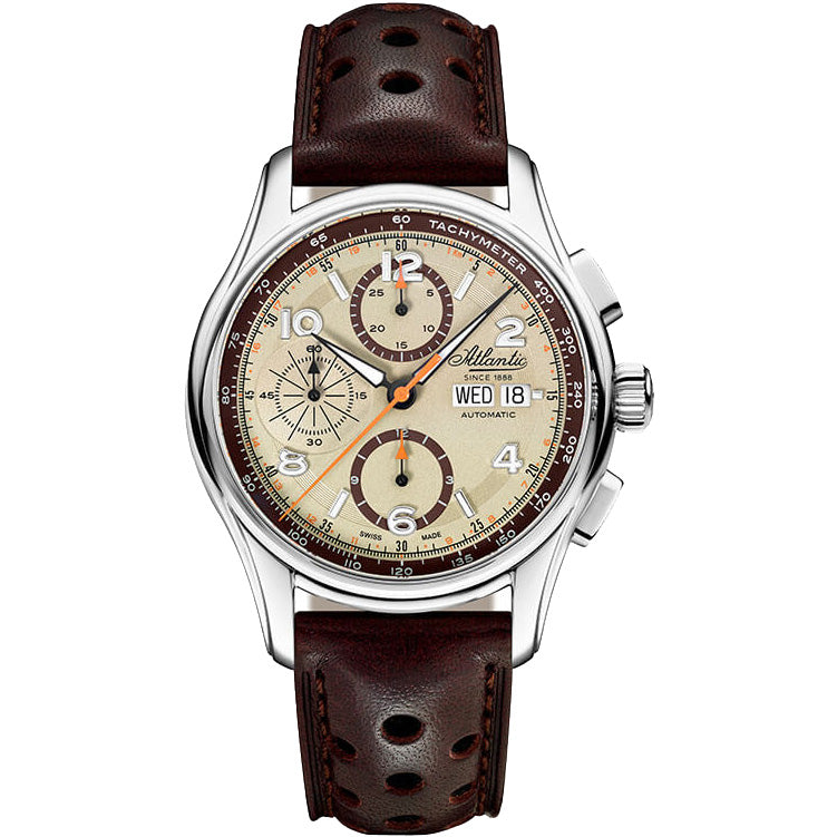 Atlantic Worldmaster Prestige Valjoux Automatic Chronograph - 55853.41.95