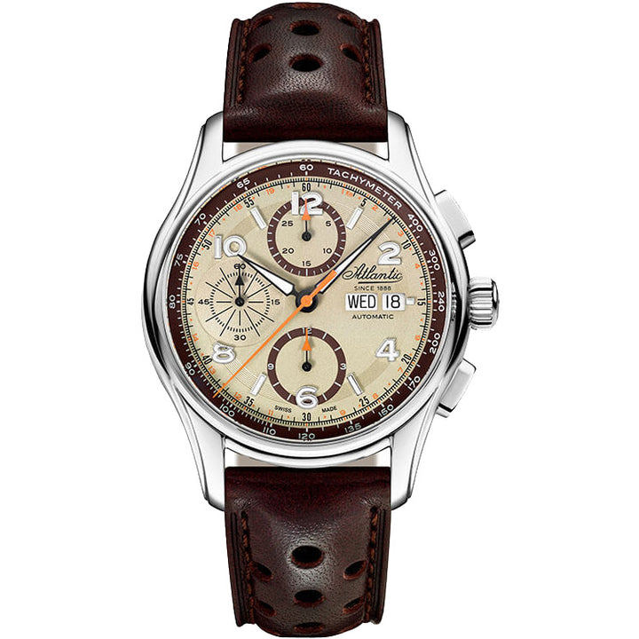 Atlantic Worldmaster Prestige Valjoux Automatic Chronograph - 55853.41.95