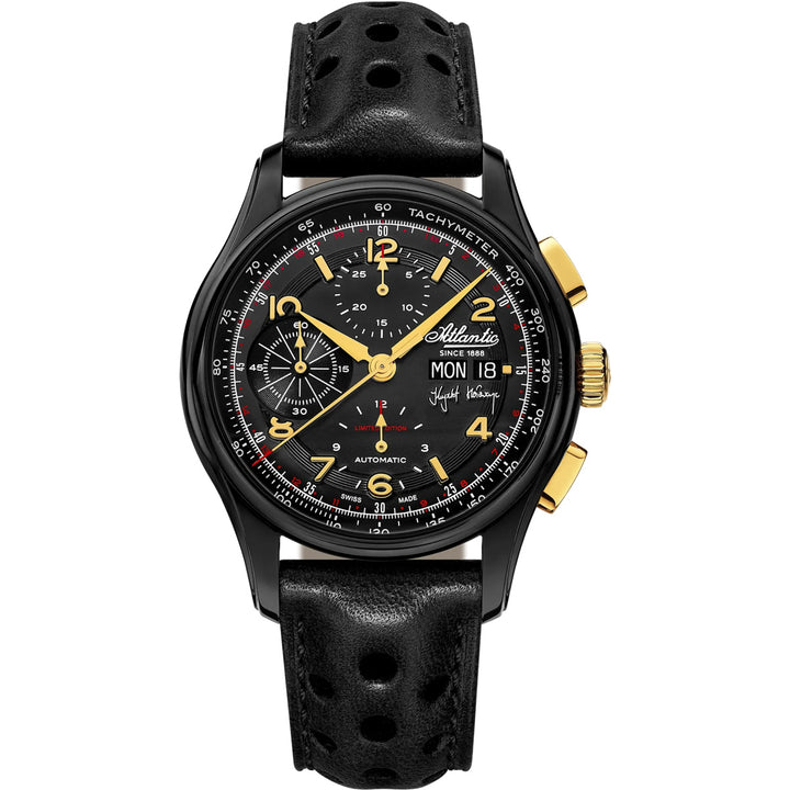 Atlantic Worldmaster Prestige Valjoux Automatic Chronograph Prestige "Krzysztof Holowczyc" Édition Limitée - 55853.46.95