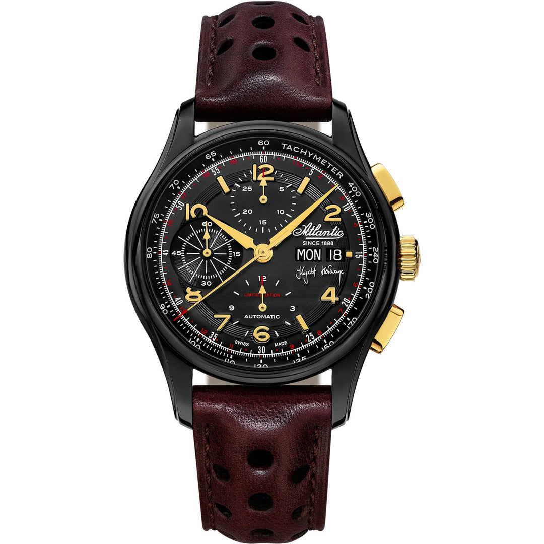 Atlantic Worldmaster Prestige Valjoux Automatic Chronograph Prestige "Krzysztof Holowczyc" Limited Edition - 55853.46.95