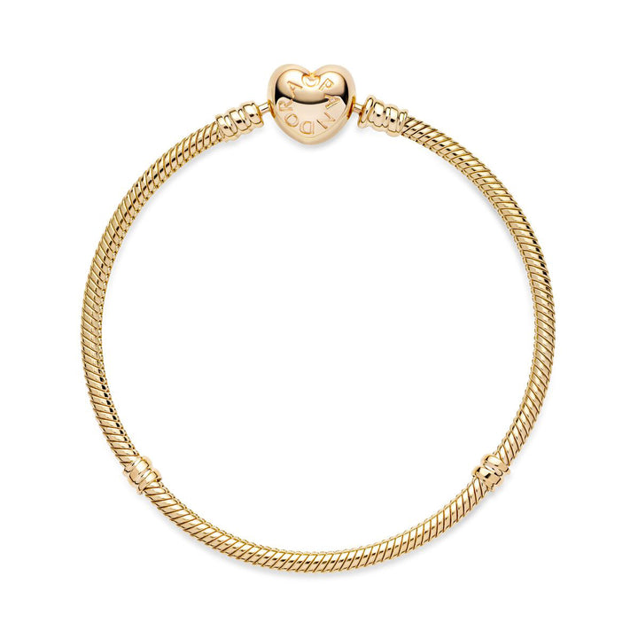 Pandora Moments Schlangen Armband mit Herz-Verschluss - 559522C00