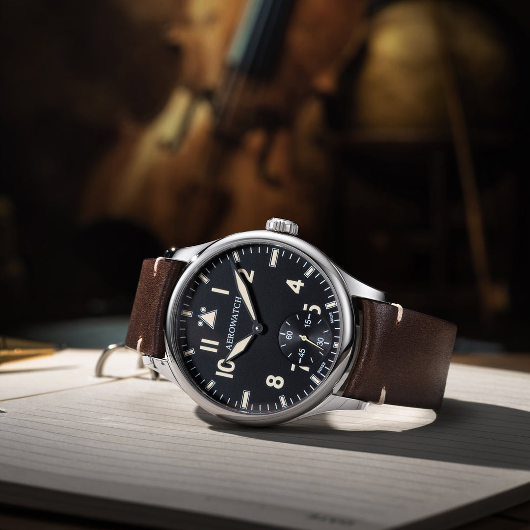 Aerowatch Renaissance Big Mechanical Pilot - A 55981 AA02