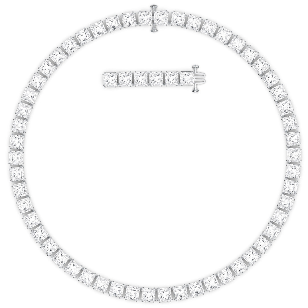 Swarovski Millenia Halskette Kissenschliff Weiss - 5599153