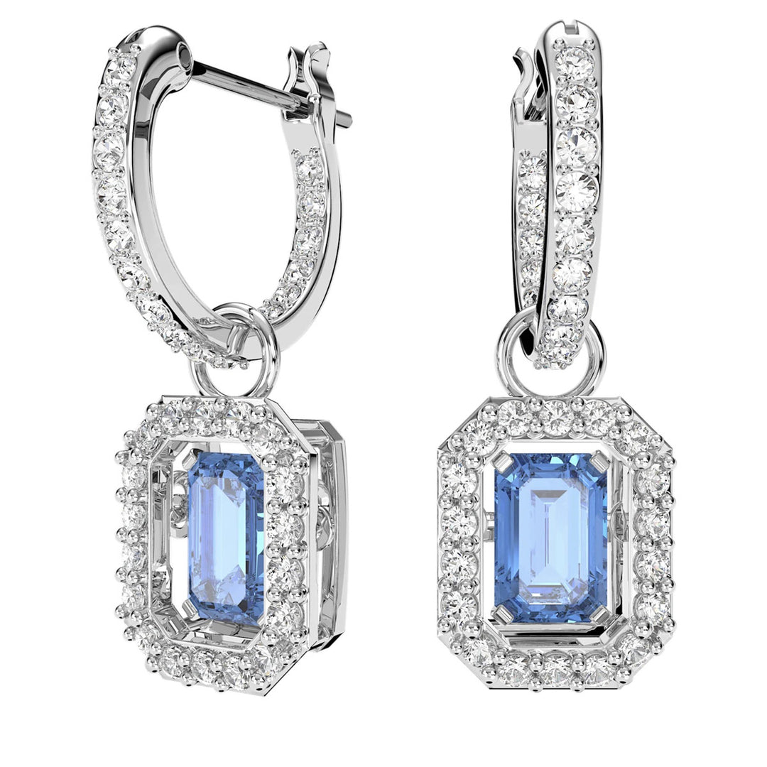 Swarovski Millenia Drop Ohrhänger Oktagon Schliff Blau - 5619500