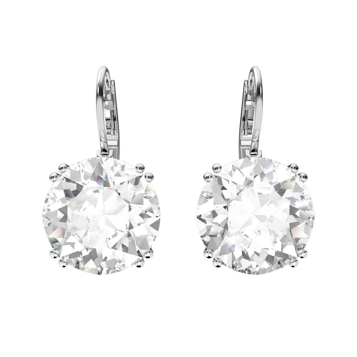 Swarovski Millenia Drop Ohrhänger Rundschliff Weiss - 5628351