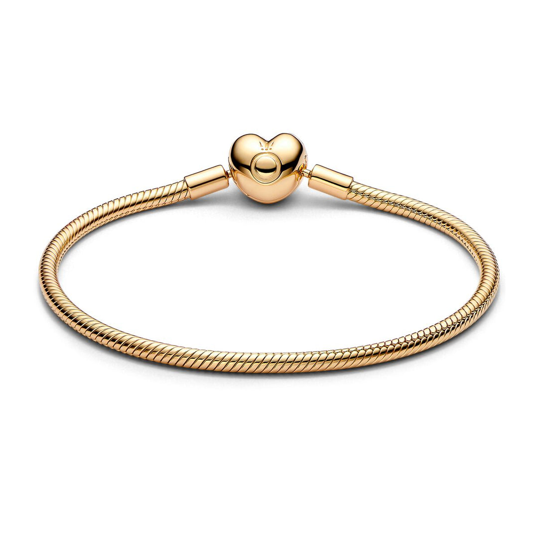 Pandora Moments Schlangen Gliederarmband mit Herz-Verschluss - 563050C00