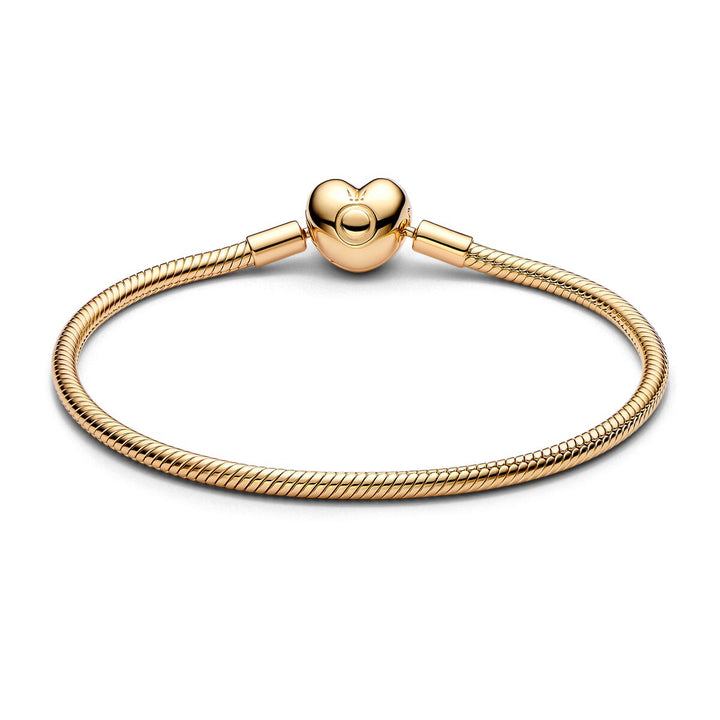 Pandora Moments Schlangen Gliederarmband mit Herz-Verschluss - 563050C00