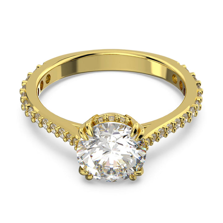 Swarovski Constella Cocktail Pavé Ring Gold