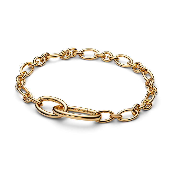 Pandora ME Aufklappbare Ovale Gliederketten Armband - 564678C00