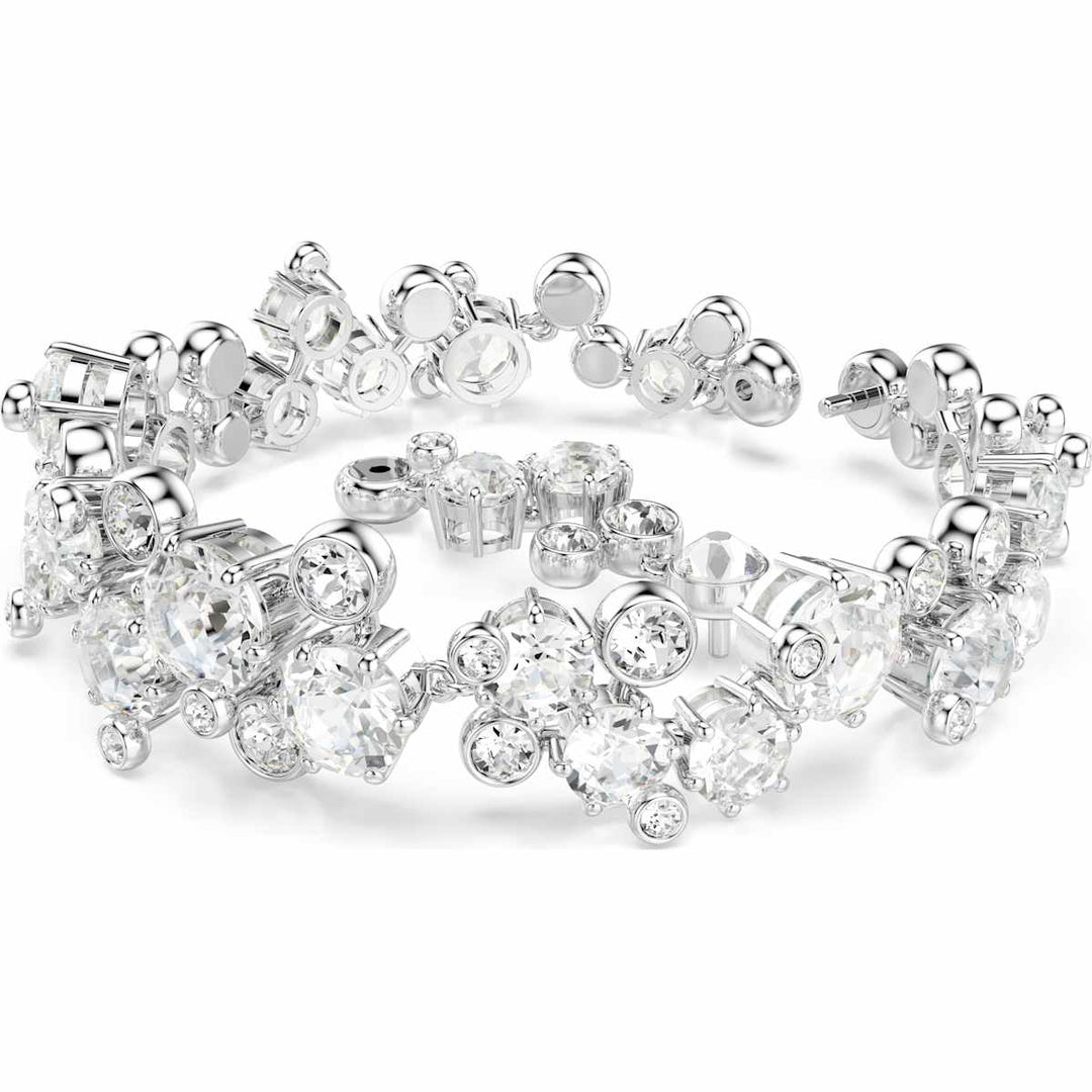 Swarovski Constella Armband Verschiedene Schliffe Weiss Rhodiniert - 5722469