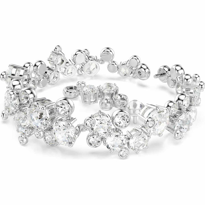Swarovski Constella Armband Verschiedene Schliffe Weiss Rhodiniert - 5722469