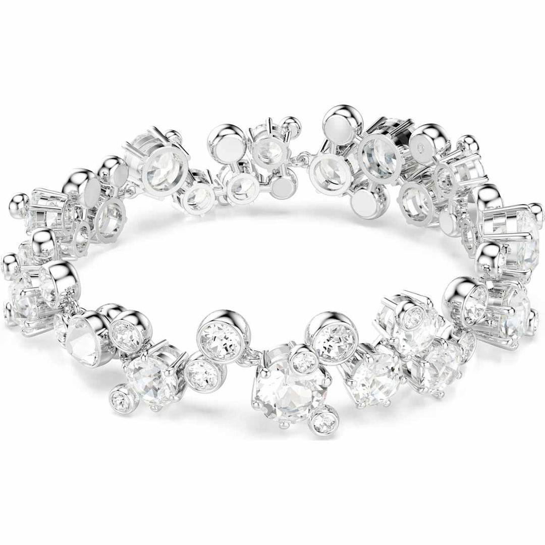 Swarovski Constella Armband Verschiedene Schliffe Weiss Rhodiniert - 5722469