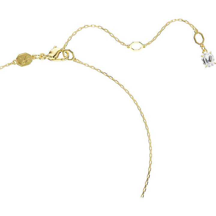 Swarovski Stilla Attract Halskette Rundschliff Weiss Goldlegierungsschicht - 5723298