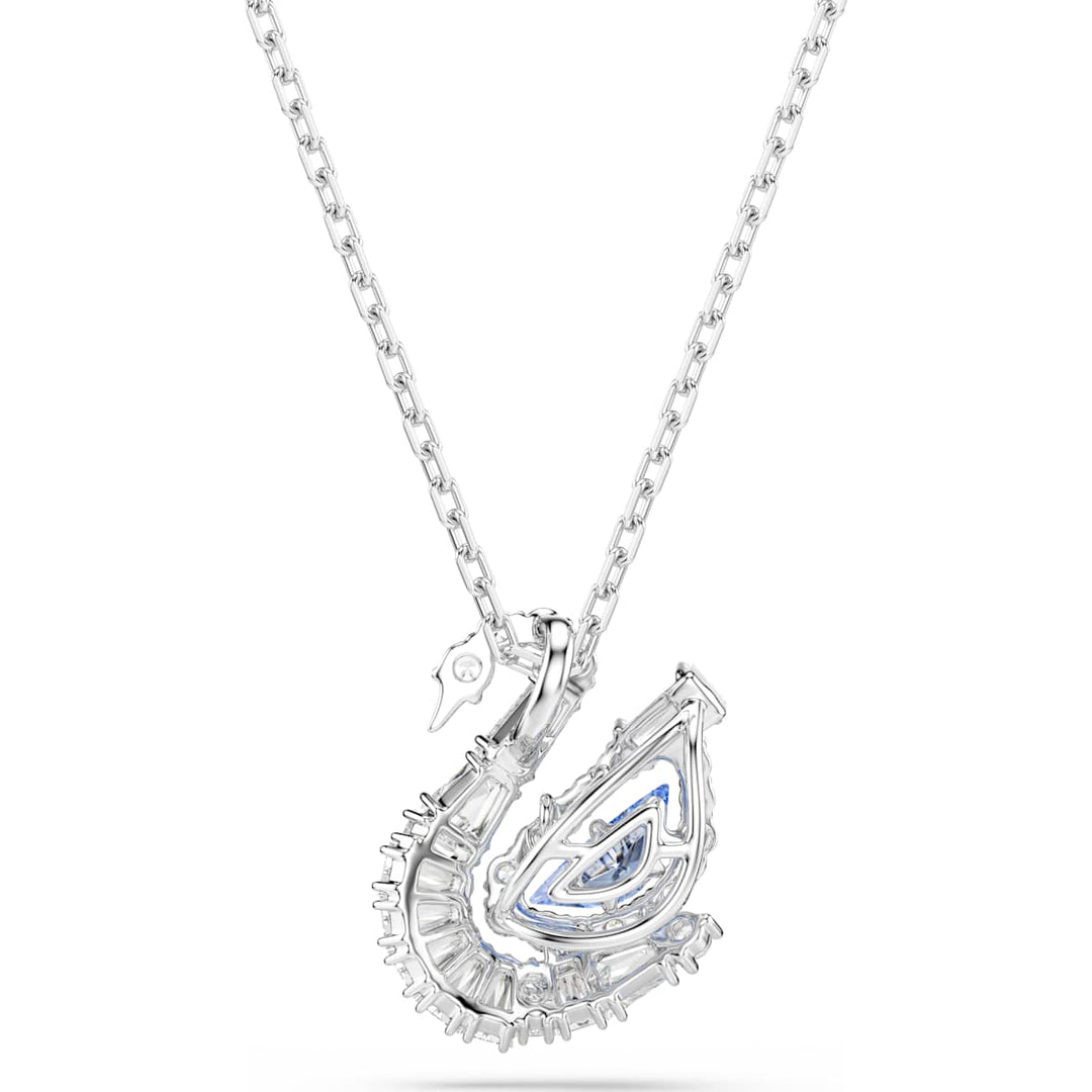 Swarovski Swan Halskette Verschiedene Schliffe Schwan Blau - 5723389