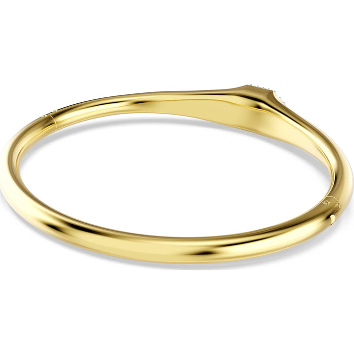 Swarovski Dextera Armreif Rundschliff Weiss Goldlegierungsschicht
