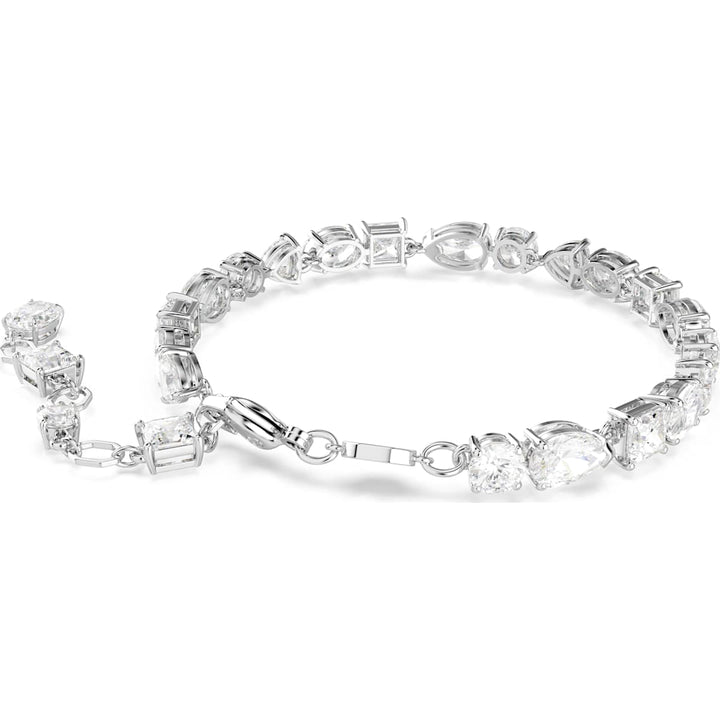 Swarovski Mesmera Armband Verschiedene Schliffe Weiss Rhodiniert - 5731959