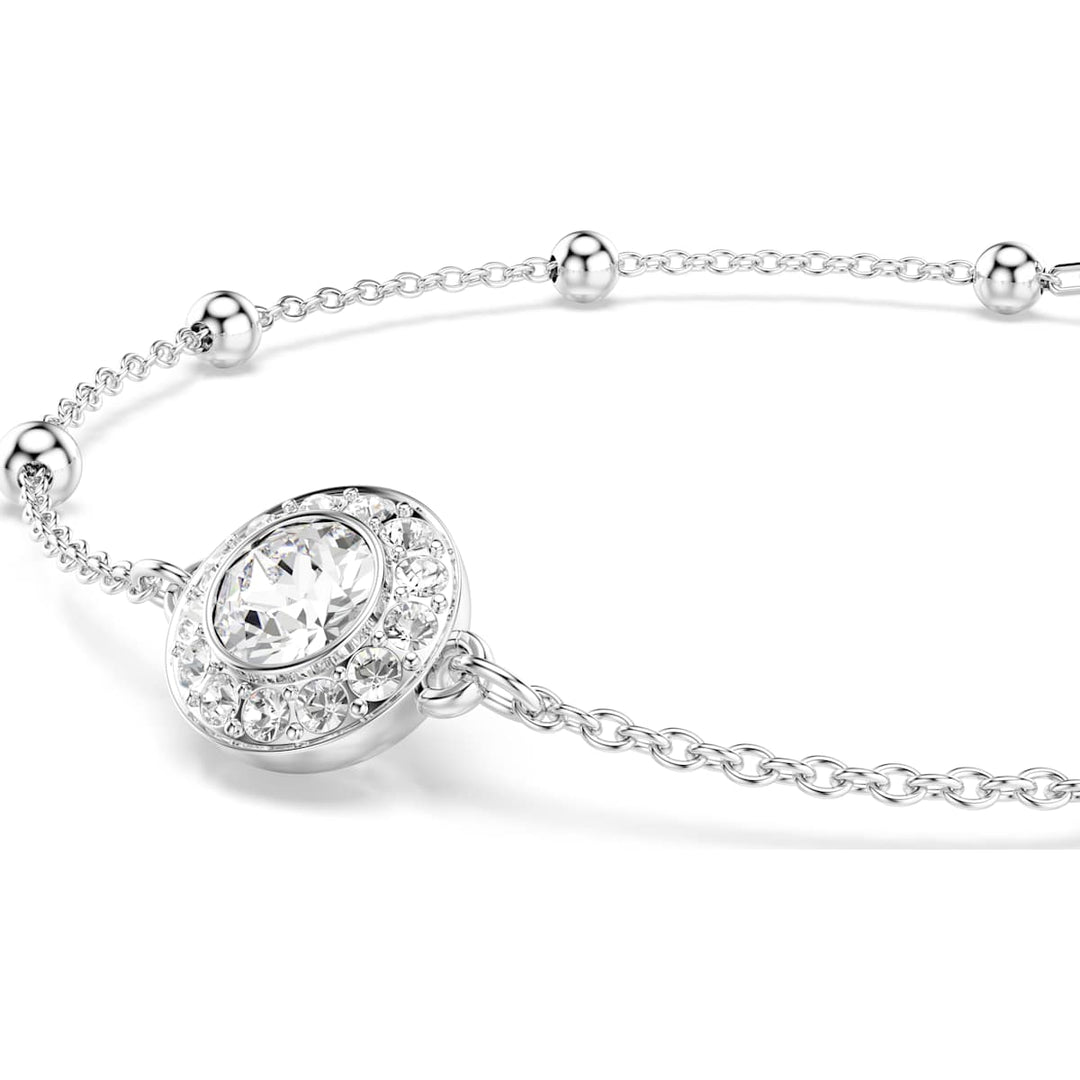 Swarovski Una Angelic Armband Rundschliff Weiss Rhodiniert - 5733196