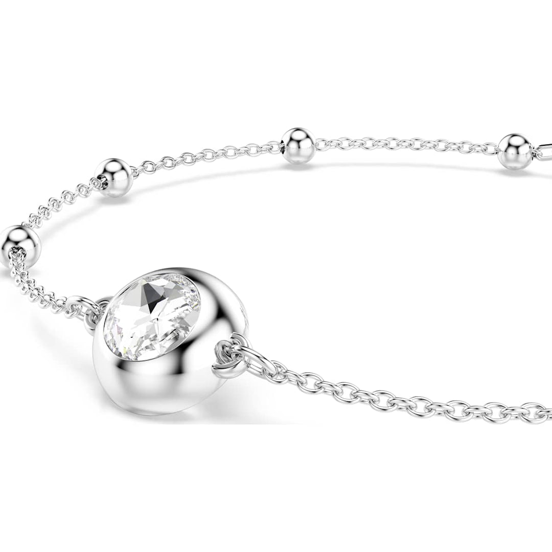Swarovski Una Angelic Armband Rundschliff Weiss Rhodiniert - 5733196