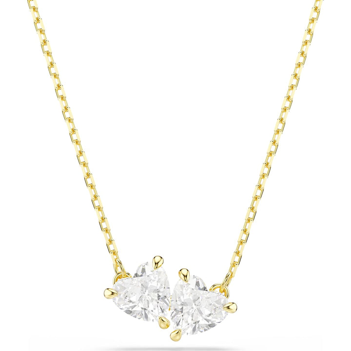 Swarovski Collana Mesmera Attract Cuore Bianca Placcato color oro - 5733475