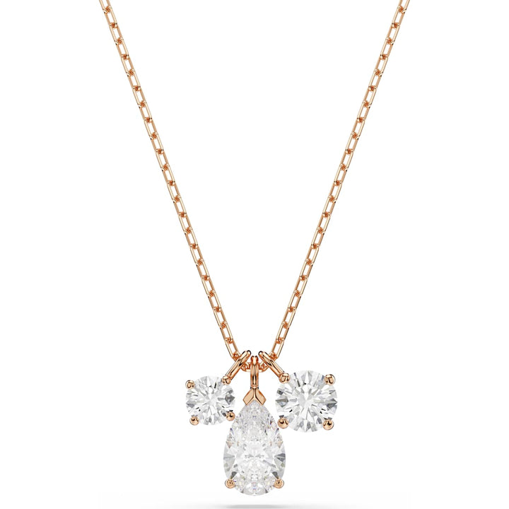 Swarovski Mesmera Halskette Verschiedene Schliffe Weiss Roségold Legierungsschicht - 5734245