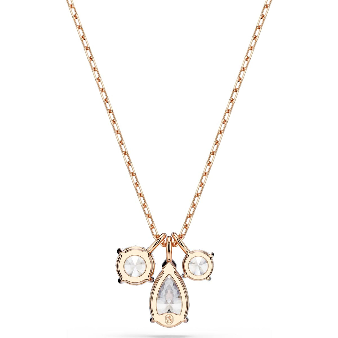 Swarovski Mesmera Halskette Verschiedene Schliffe Weiss Roségold Legierungsschicht - 5734245