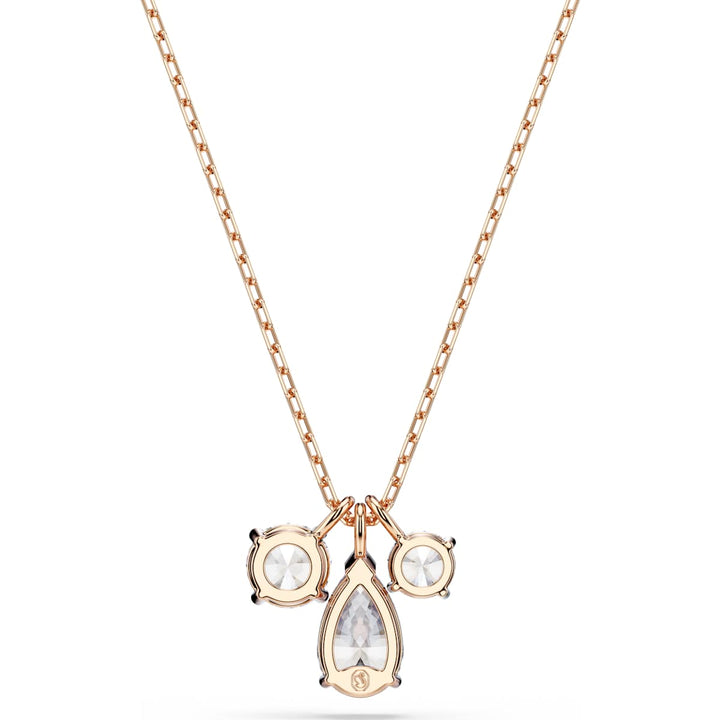 Swarovski Mesmera Halskette Verschiedene Schliffe Weiss Roségold Legierungsschicht - 5734245