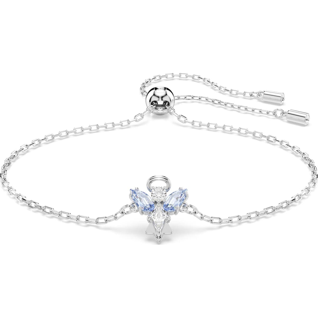 Swarovski Braccialetto Magic Angelo Blu Placcato rodio - 5734263