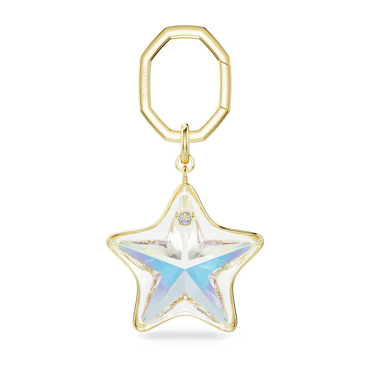 Swarovski Handtaschen Charm Verschiedene Schliffe Stern Weiss Goldlegierungsschicht - 5763027