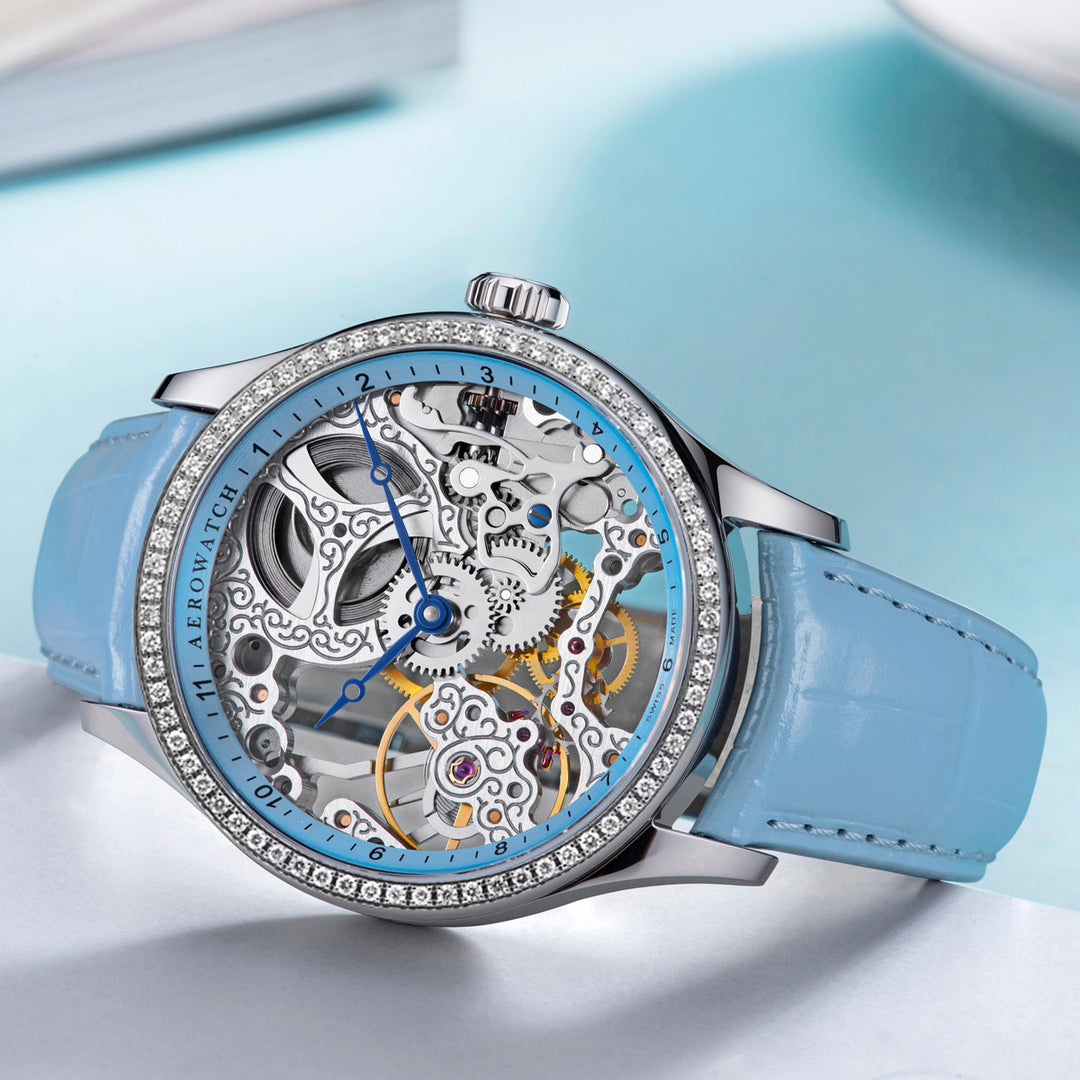 Aerowatch Renaissance Lady Skeleton - A 57981 AA26 DIA
