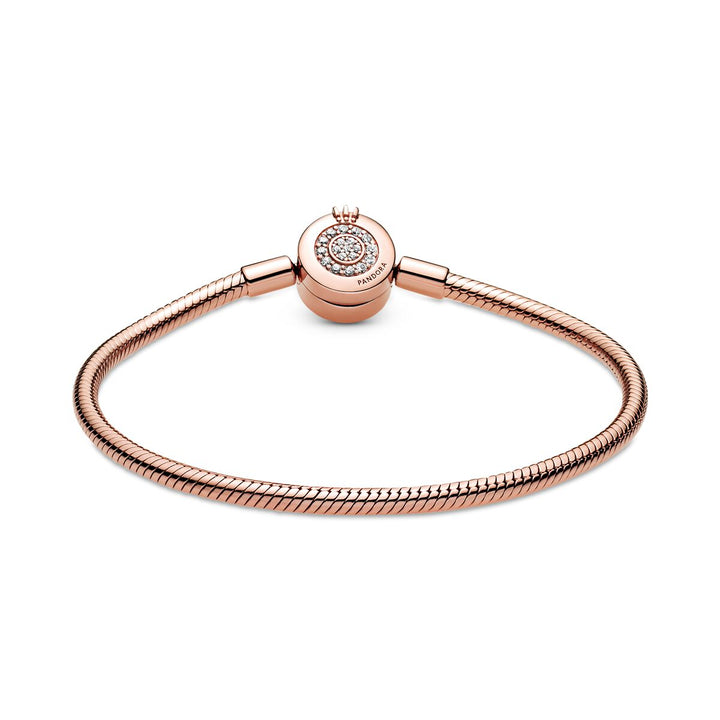 Pandora Funkelndes Crown O Schlangen Gliederarmband - 589046C01